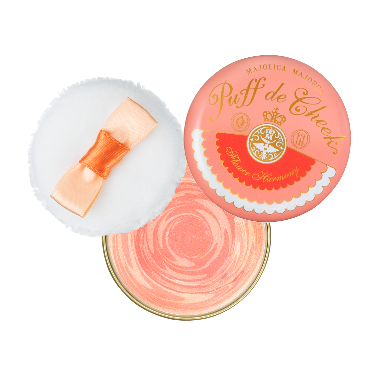 パフ・デ・チーク（フラワーハーモニー）　RD303　マンダリンミックス image number 0