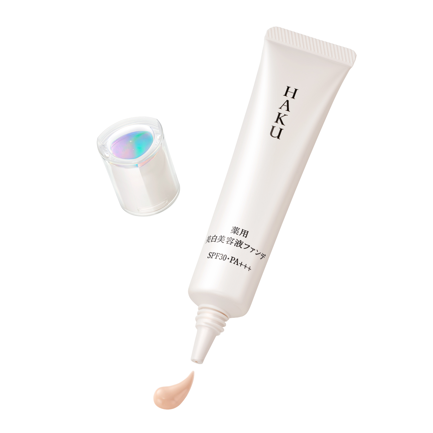 ＨＡＫＵ　薬用　美白美容液ファンデ　ライトベージュ image number 1