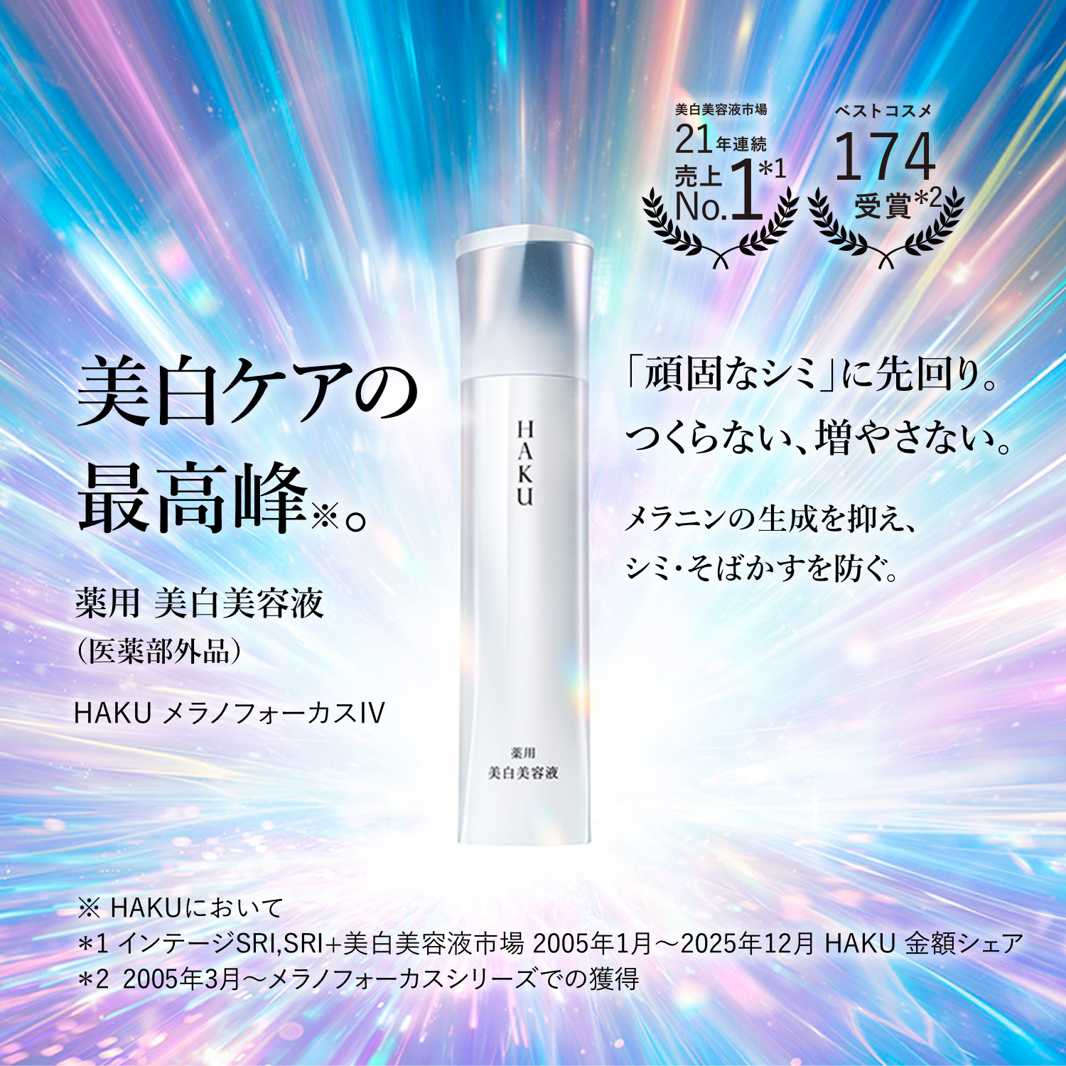 ＨＡＫＵ　メラノフォーカスＩＶ（医薬部外品） image number 4