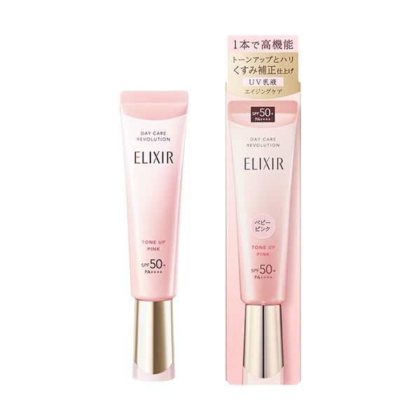 エリクシール シュペリエル　デーケアレボリューション　トーンアップ　ＳＰ＋　ａａ／ベビーピンク image number 4
