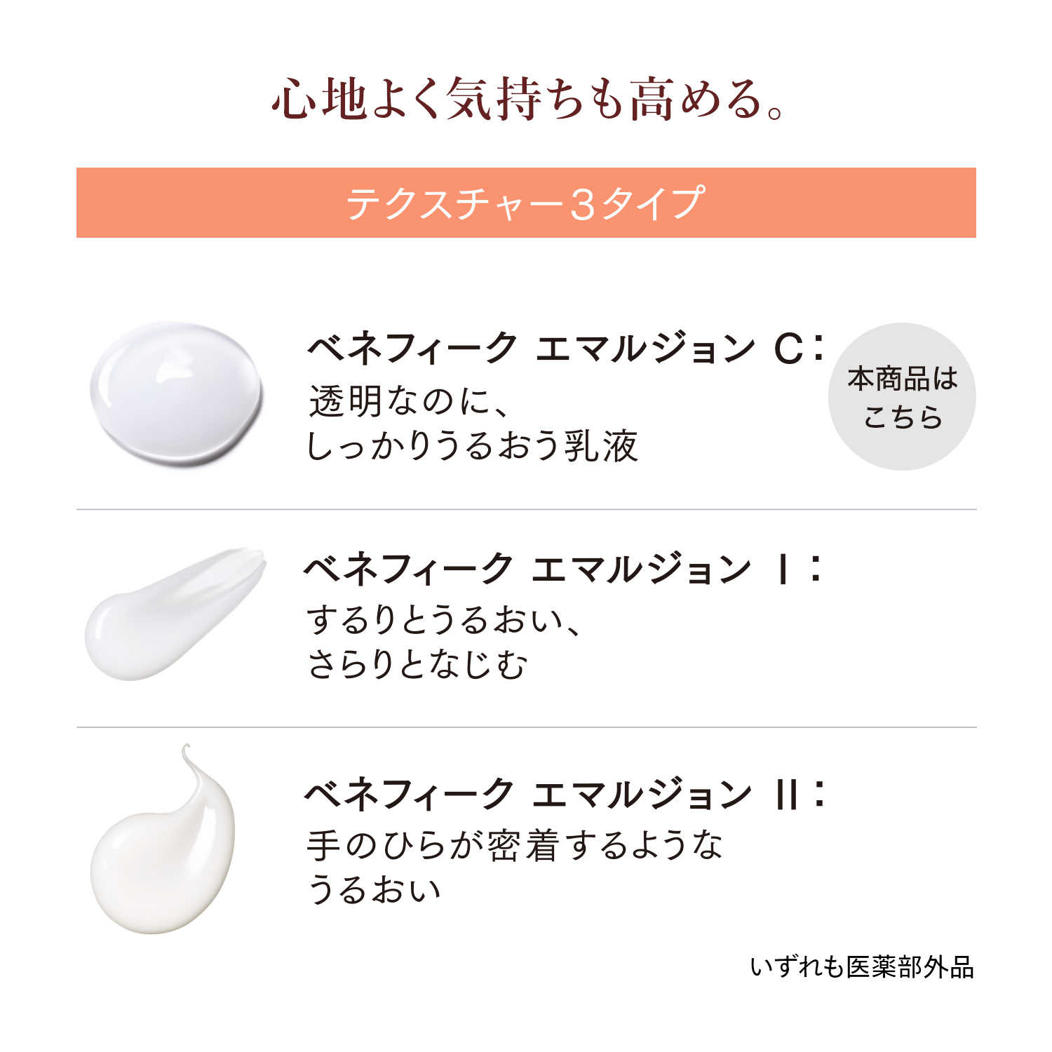 エマルジョン　Ｃ／透明なのに、しっかりうるおう（医薬部外品） image number 7