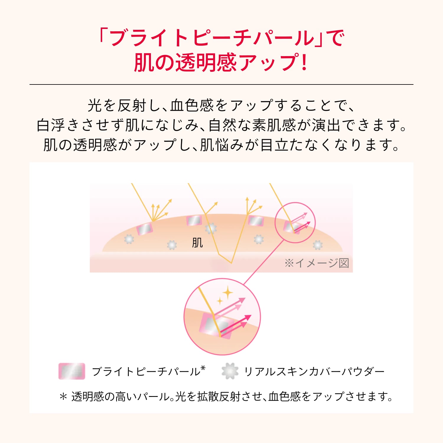 エッセンスリキッド　ＥＸ　ブライトグロウ／ピュアピンク05 image number 6