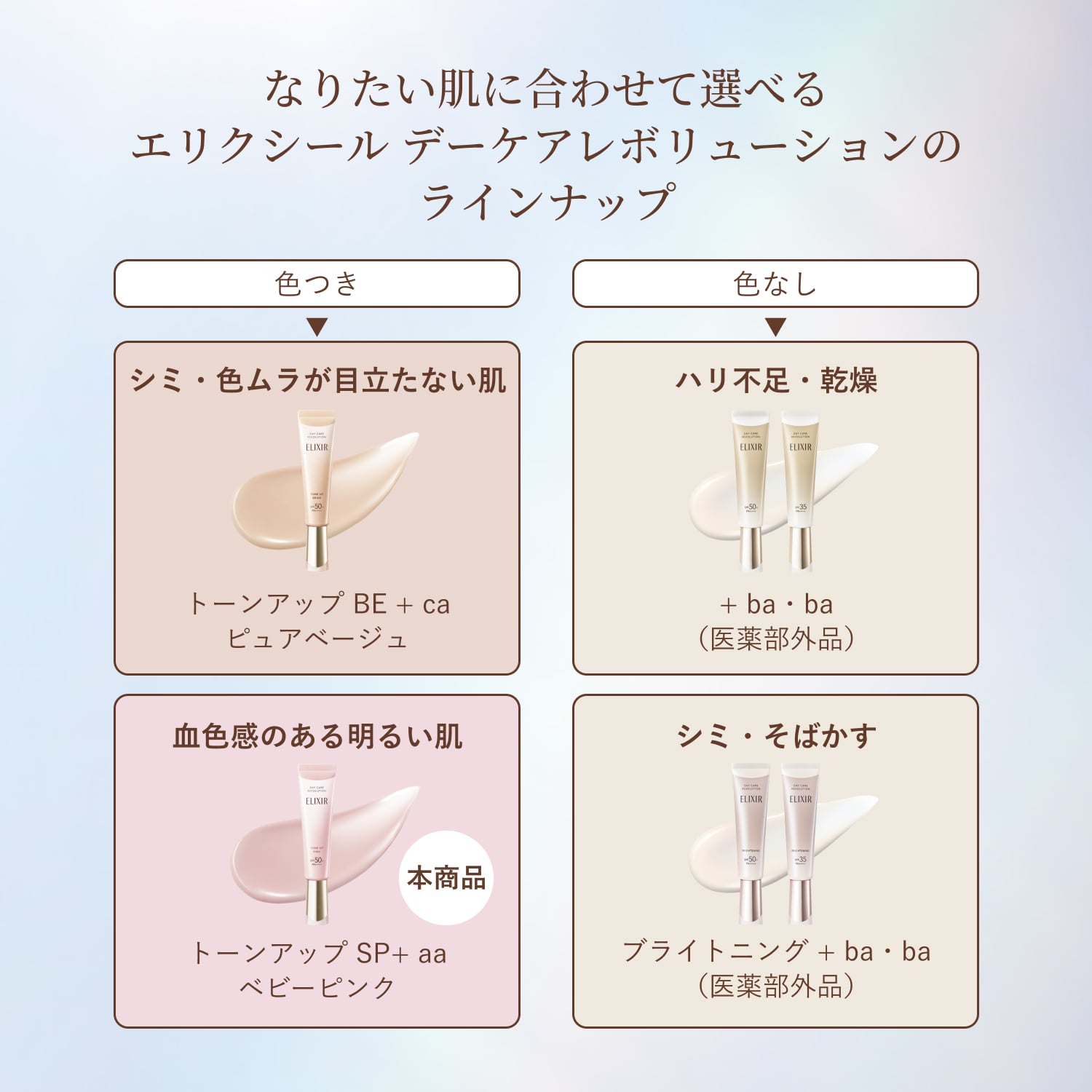 エリクシール シュペリエル　デーケアレボリューション　トーンアップ　ＳＰ＋　ａａ／ベビーピンク image number 11