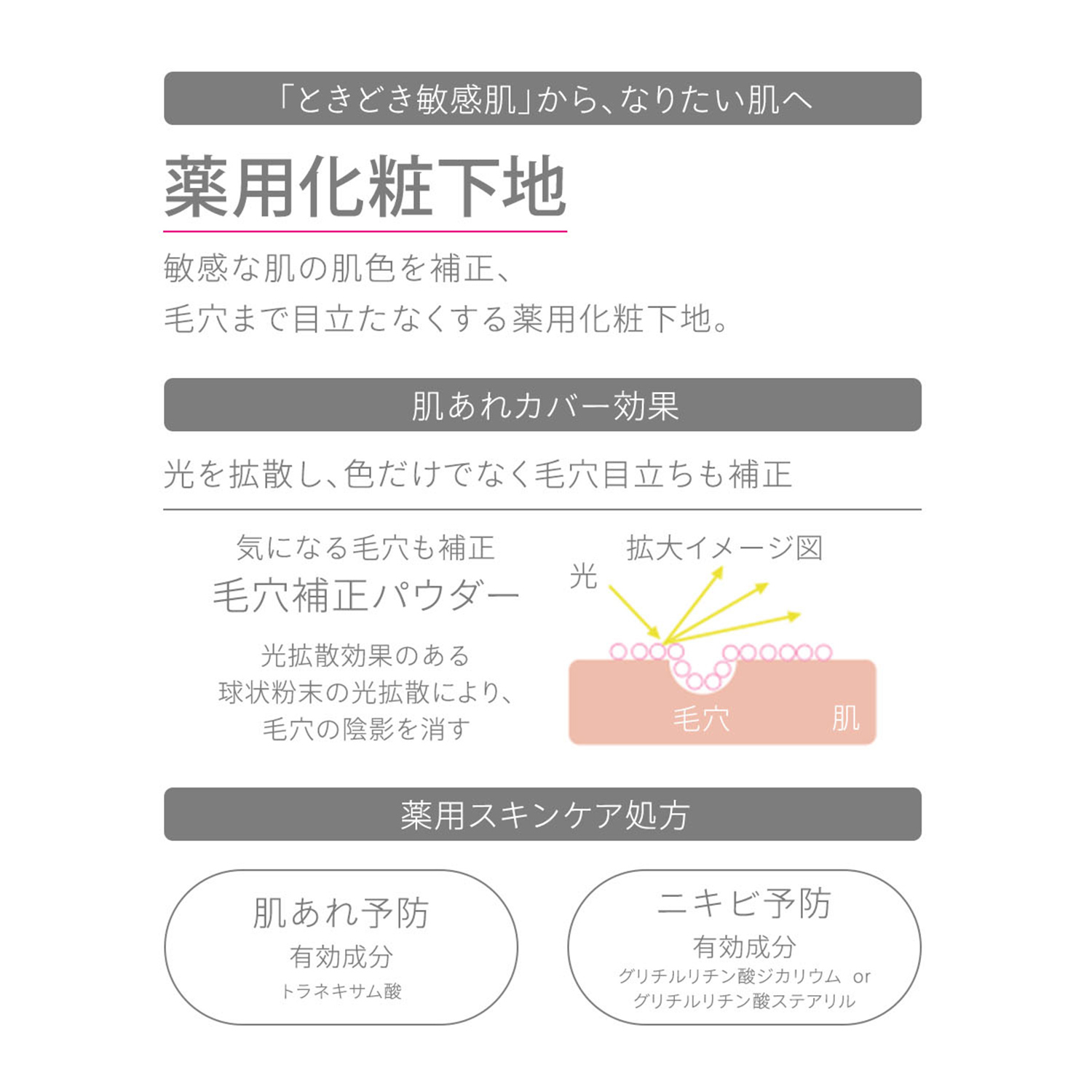 ｄ　プログラム　薬用　スキンケアベース　ＣＣ／ミディアムベージュ（医薬部外品） image number 6