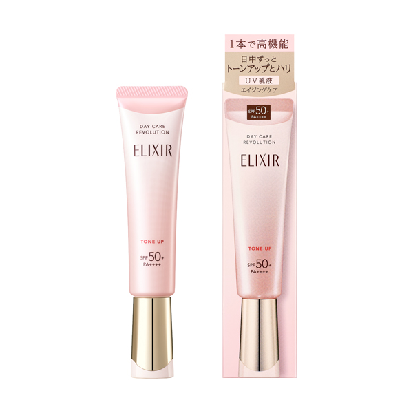 エリクシール シュペリエル　デーケアレボリューション　トーンアップ　ＳＰ＋　ａａ