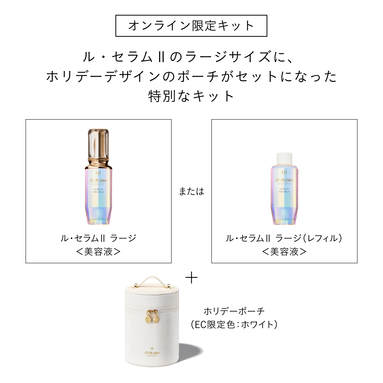 ル・セラムⅡ　ラージ　ホリデーキット（ル・セラムⅡ　７５ｍＬ） image number 1