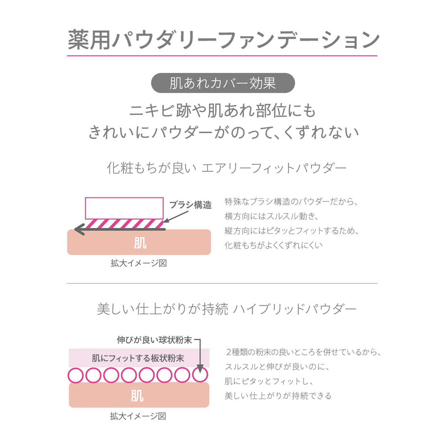 ｄ　プログラム　薬用　スキンケアファンデーション　（パウダリー）／オークル00（レフィル）（医薬部外品） image number 5