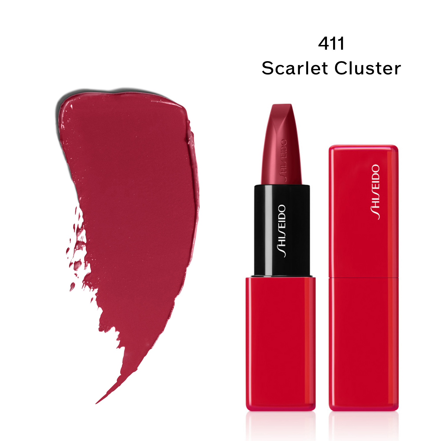 テクノサテン　ジェル　リップスティック／411　Scarlet Cluster image number 5