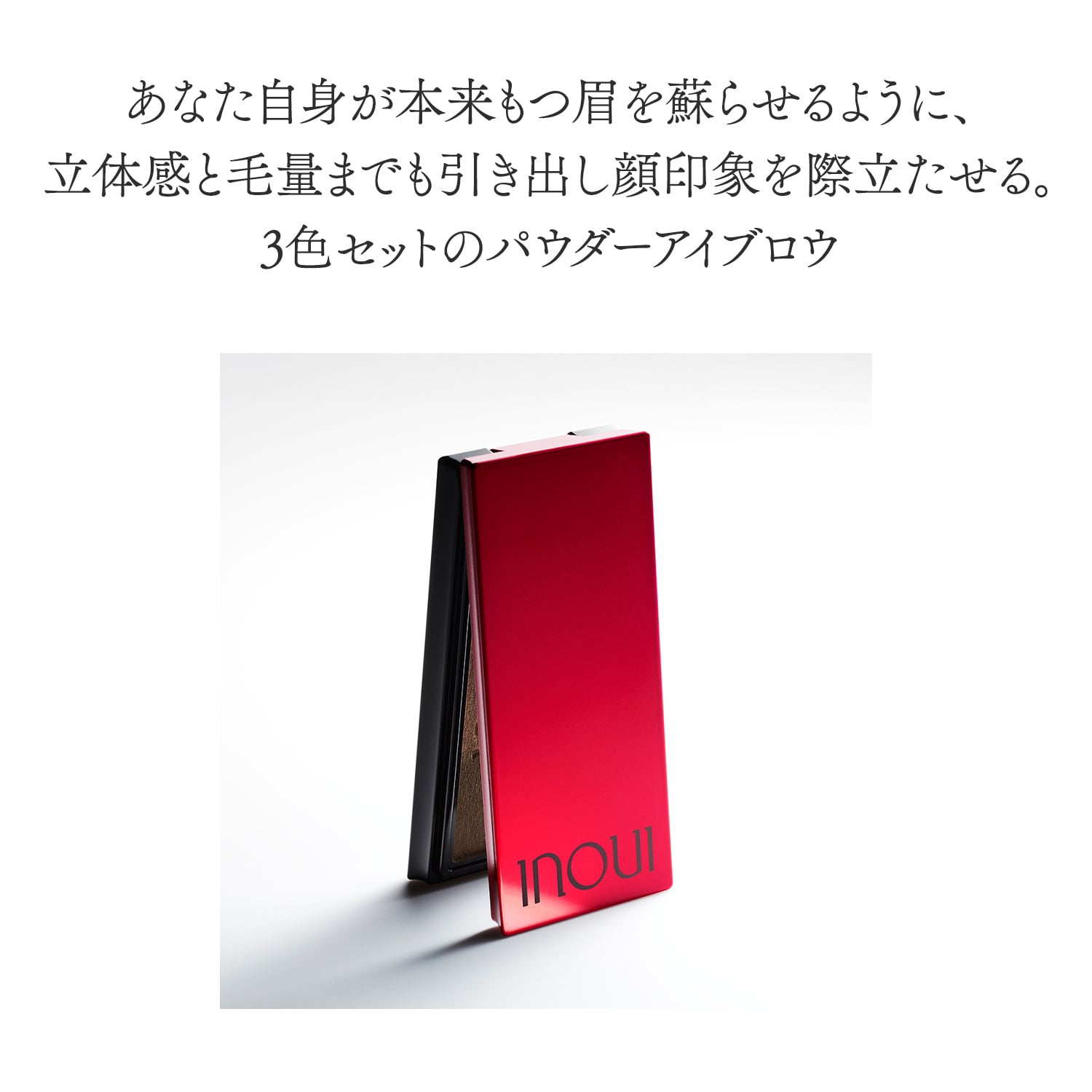 アイブロウパレット／01　アッシュグレー image number 4