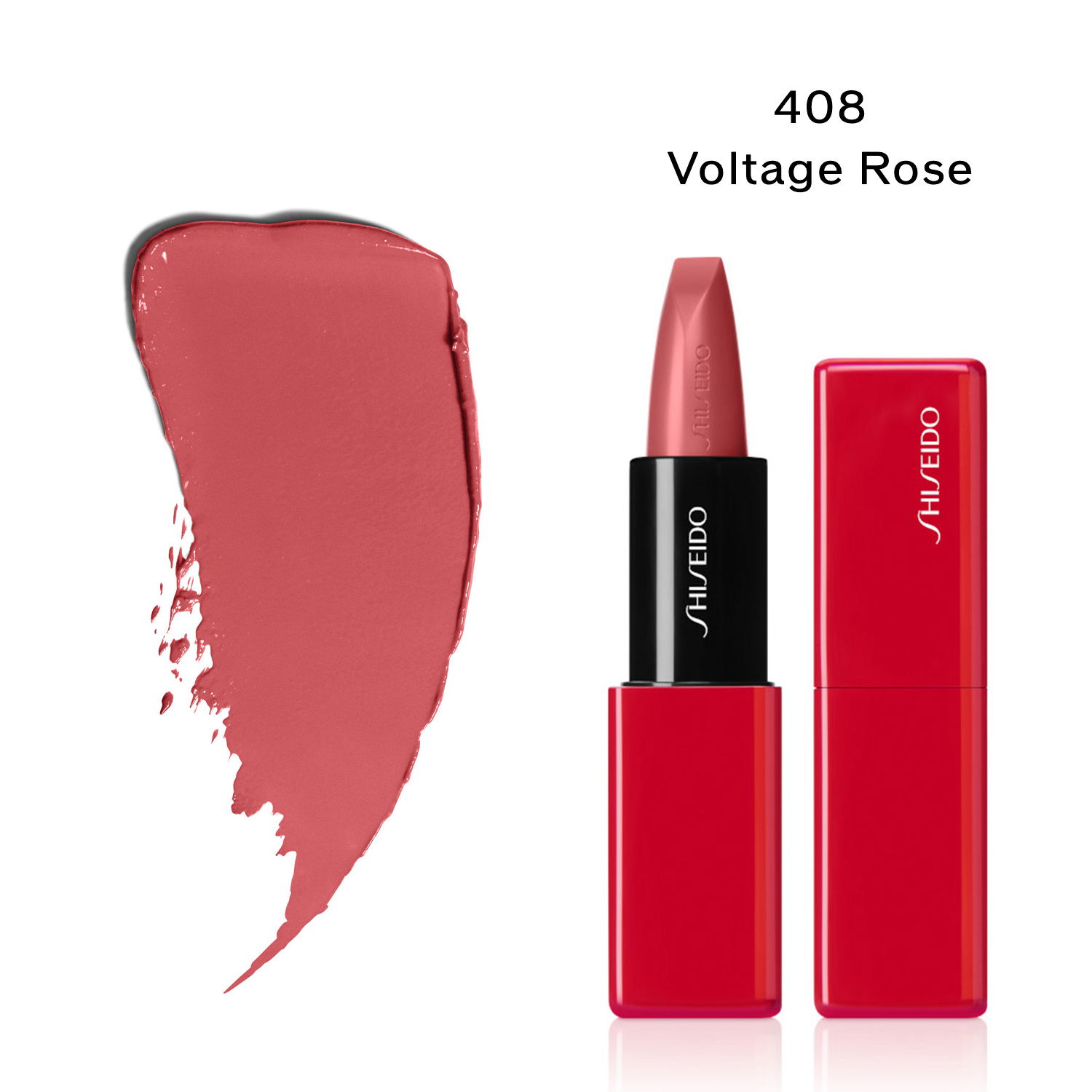 テクノサテン　ジェル　リップスティック／408　Voltage Rose image number 5